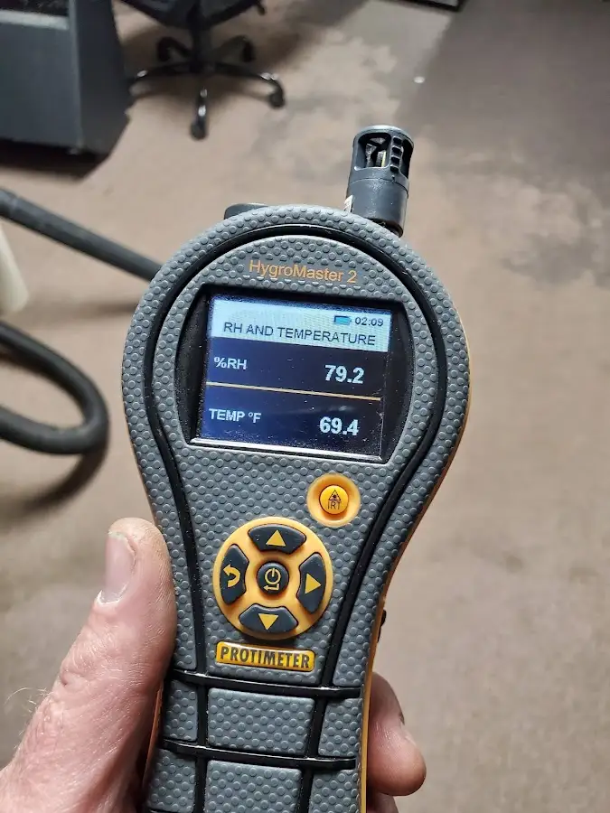 Moisture meter humidity assessment for Fire & Smoke Damage Restoration in St. Peters